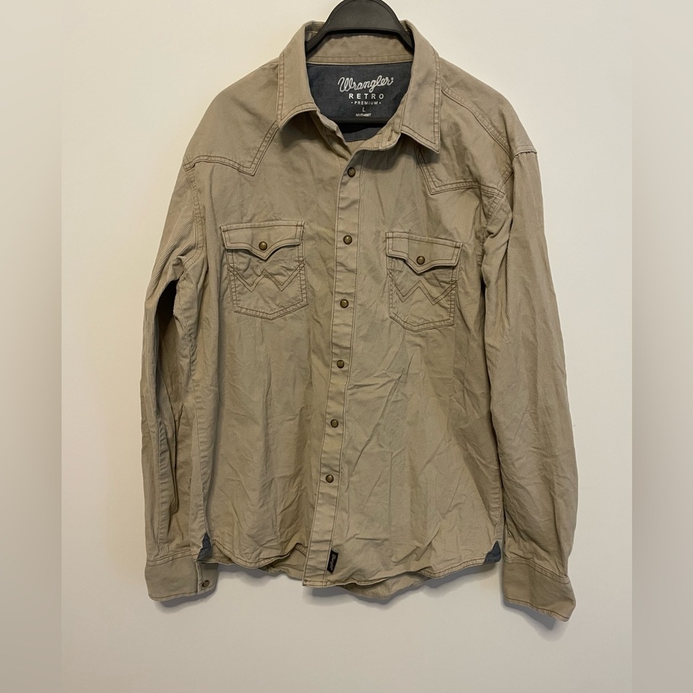 Wrangler Retro Long Sleeve Snap Shirt